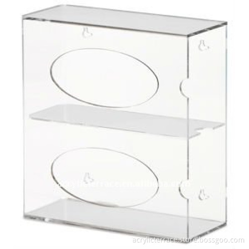 design lucite disposable glove dispenser holder